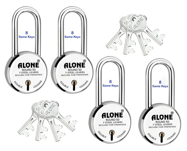 Pack_of_4_Silver_Locks_50mm_Hard_Long_Shackle_Steel_Body_Double_Locking_Steel_Levers_Milled_Keys_Lock_And_Keys_For_Home_Door_Gate_Shop_,Door_Padlock