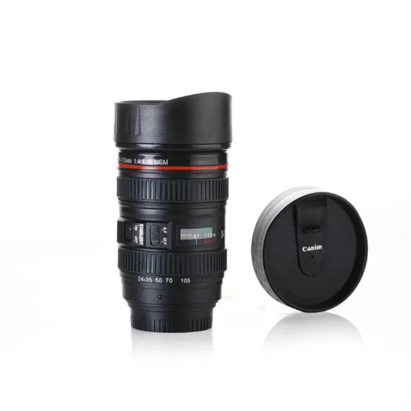 Black_Camera_Lens_Shaped_Coffee_Mug_Flask_With_Lid