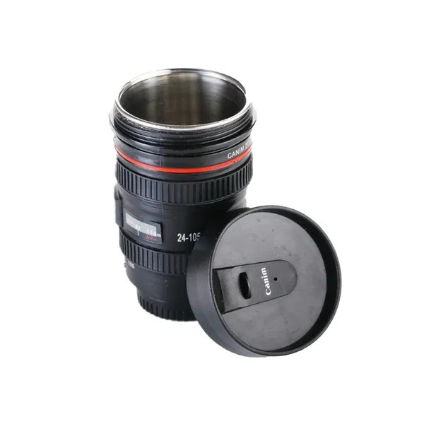 Black_Camera_Lens_Shaped_Coffee_Mug_Flask_With_Lid