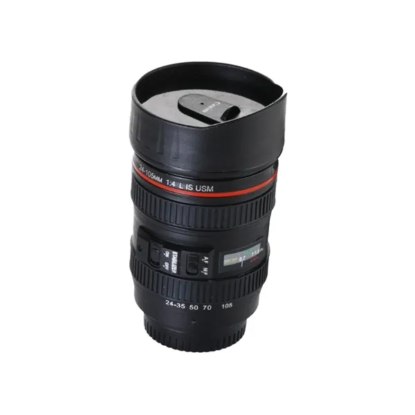 Black_Camera_Lens_Shaped_Coffee_Mug_Flask_With_Lid