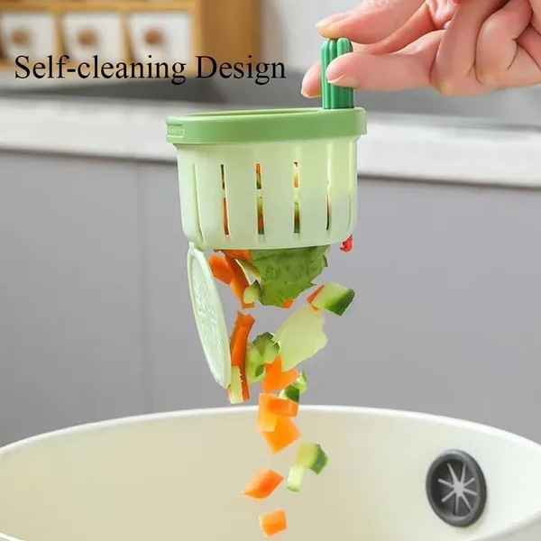 Green_Kitchen_Sink_Drain_Strainer_Creative_Cactus_Sink_Drain_Strainer_Removable_Sink_Drain_Strainer_With_Openable_Bottom,_One_Button_To_Release_Universal_Sink_Drain_Strainer