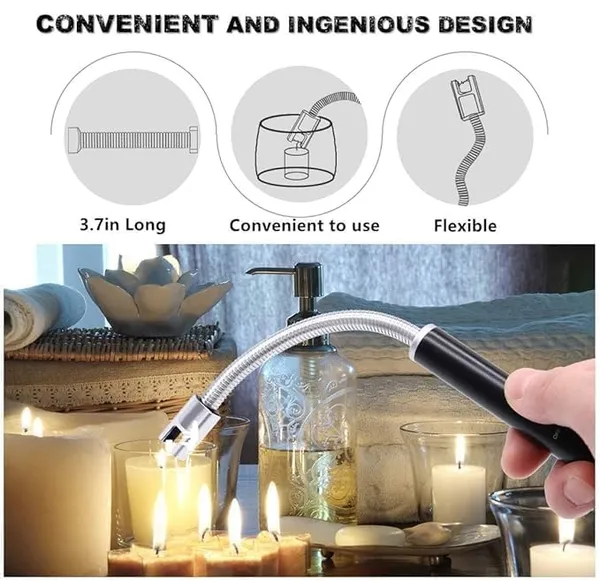 Multicolor_Lighter_Long_Flexible_Electric_Arc_Usb_Rechargeable_Windproof_Flameless_Electronic_Smoking_Plasma_Lighters