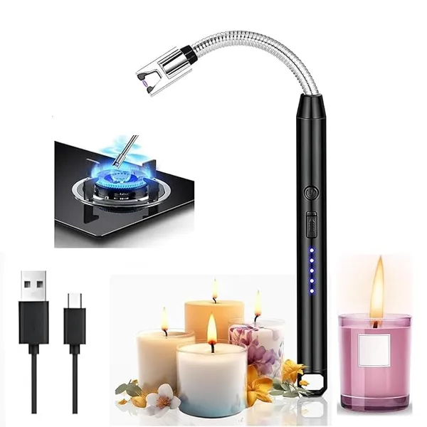 Multicolor_Lighter_Long_Flexible_Electric_Arc_Usb_Rechargeable_Windproof_Flameless_Electronic_Smoking_Plasma_Lighters