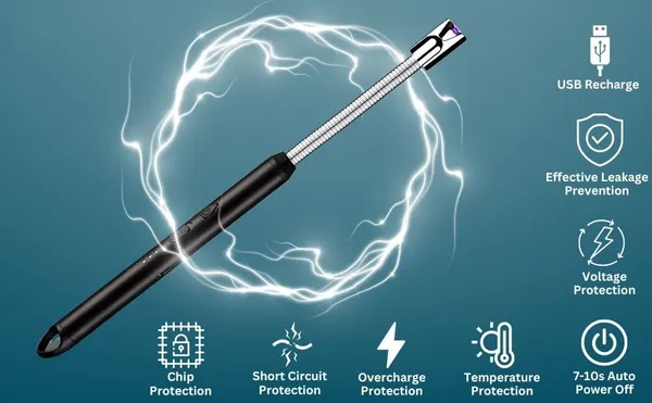 Multicolor_Lighter_Long_Flexible_Electric_Arc_Usb_Rechargeable_Windproof_Flameless_Electronic_Smoking_Plasma_Lighters