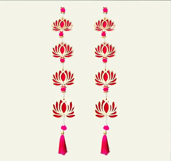 Wool_Blend_Lotus_Wall_and_Door_Hanging_Home_Decor_(34''_Height_Pack_of_6)