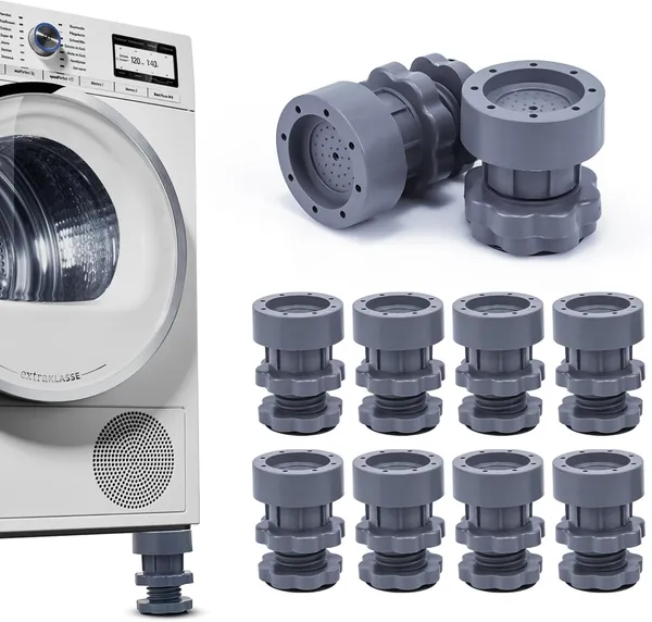 Grey_Washing_Machine_Support,_Anti_Vibration_Washing_Machine_Support_Adjustable_Washer_Anti_Vibrasion_Pads,_Washer_&_Dryer_Pedestals,_Washing_Machine_Accessory_Anti-_Skid_Pad_Pvc_Lifting_Pad_Non-Slip