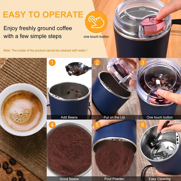 Blue_Mini_Mixer,_Small_Blander,_Powerful_Mini_Grinder,_Electric_Coffee_Bean_Grinder_Machine_Portable_Grinder_For_Home_And_Office_1.5L_Capacity,_200W_(2_Blade_Grinder)