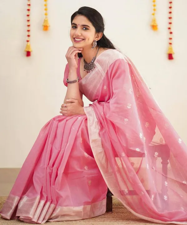 Pastel_Pink_Saree_New_Collection_Premium_Quality_Fabric_|_Latest_Design_Partywear_Silk_Saree_With_Blouse_Piece_|_Trending_Wedding_Sadi_Sari_Saadi_|_Rich_Pallu_Jacquard_Work_Soft_Lilan_Slab
