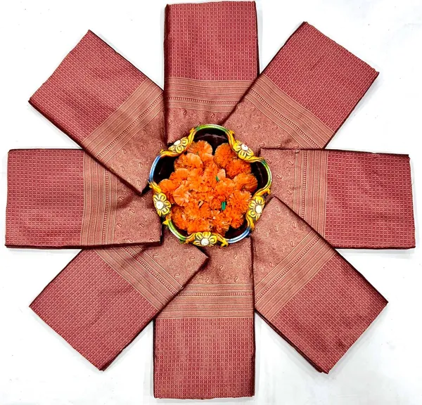 Maroon_Banarasi_Silk_Saree_New_Collection_|_Premium_Quality_Fabric_|_Latest_Design_Party_Wear_Saree_with_Blouse_Piece_|_Wedding_&_Festive_Soft_Lichi_Silk_Saree