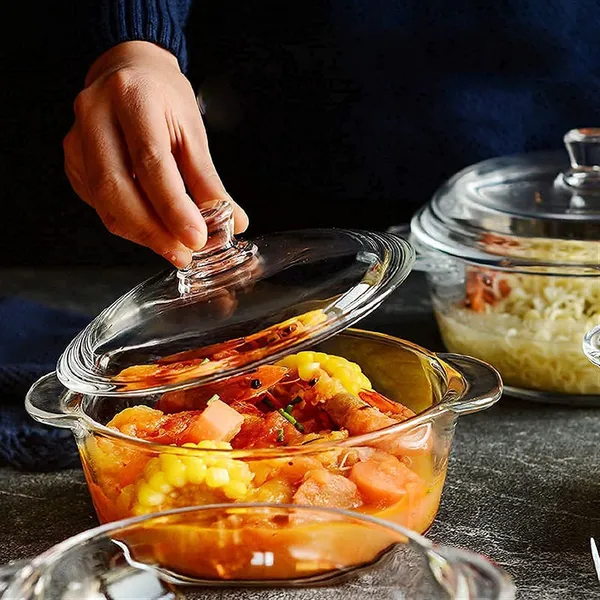 Set_of_1_Premium_Glass_Casserole_with_Led_|_Oven_&_Microwave_Safe_Serving_Bowl