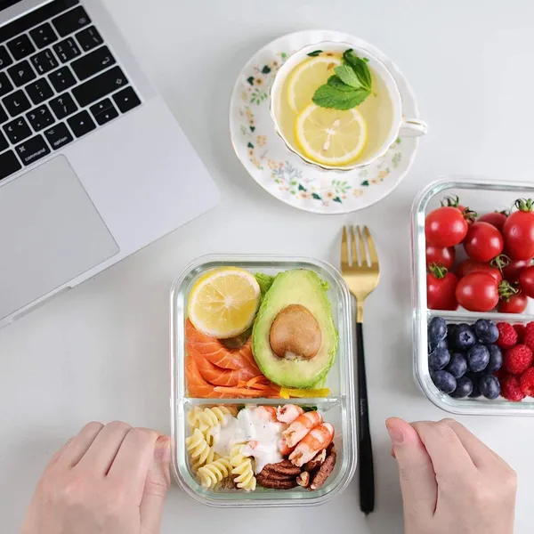 Set_Of_2_Premium_Borosilicate_Glass_Lunch_Box_Set_Of_2-1000Ml,_2-Compartment_Airtight,_Leakproof_Food_Storage
