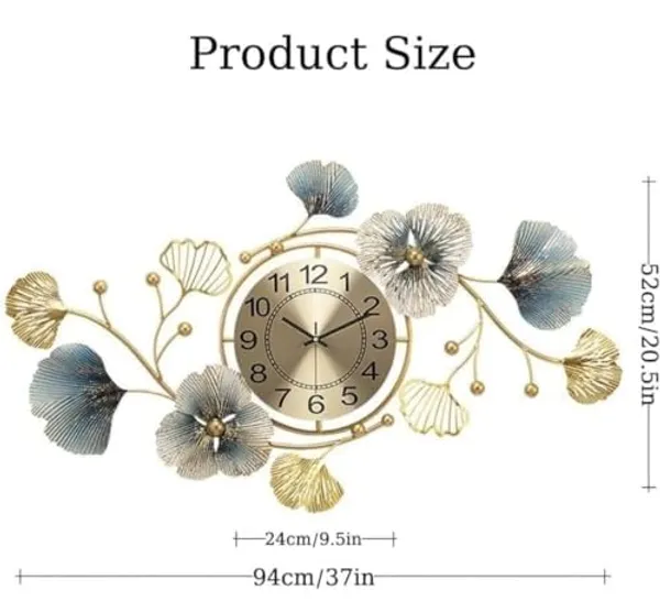 Golden_Metal_Hanging_Wall_Clock_|_Useful_For_Home_Decoration_And_Art_Piece