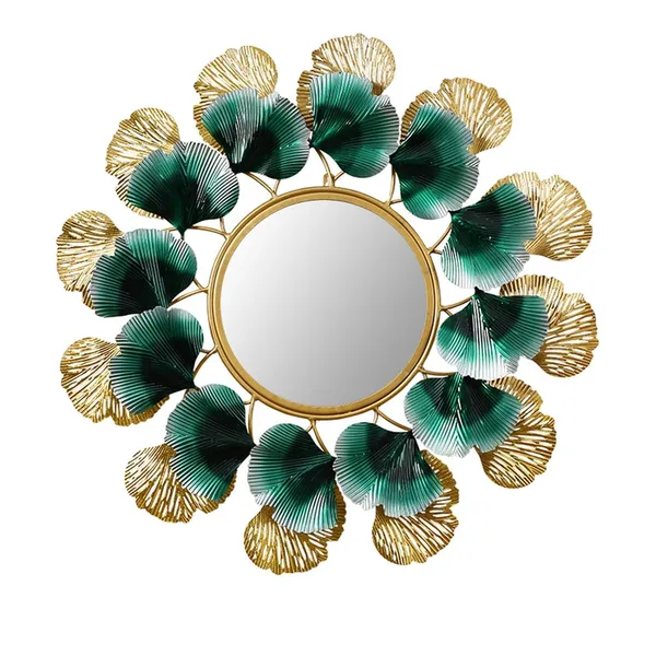 Metal_Wall_Art_Hangings/Easy_Handling_(Willow_Mirror_Decor)_(30_X_2_X_30_Inch)