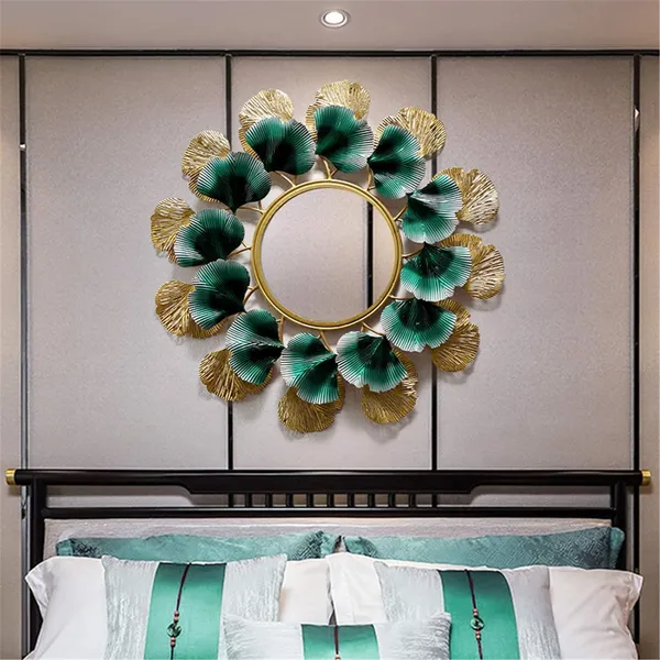 Metal_Wall_Art_Hangings/Easy_Handling_(Willow_Mirror_Decor)_(30_X_2_X_30_Inch)