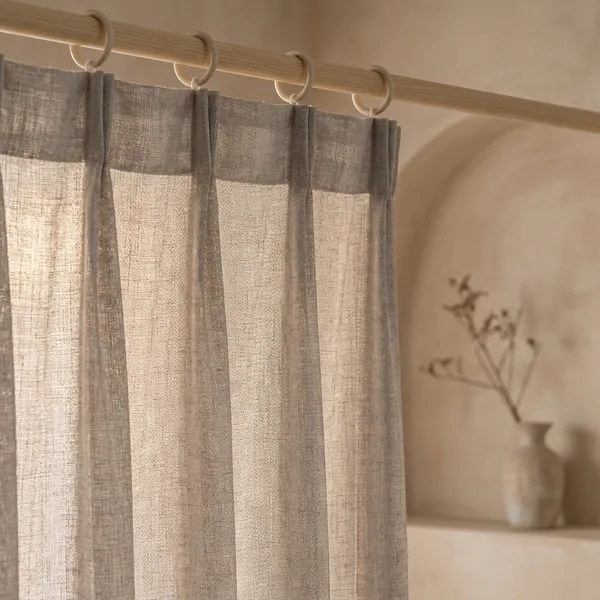 Pack_Of_1_-__Sheer_Curtain_Pinch_Pleated__For_Home_Decor