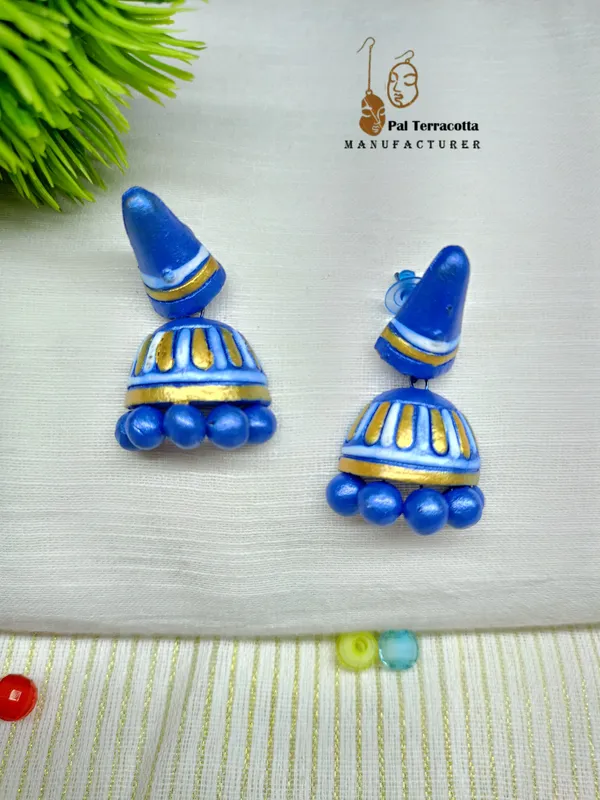 Blue_Jhumka_Style_Jewellery_Set