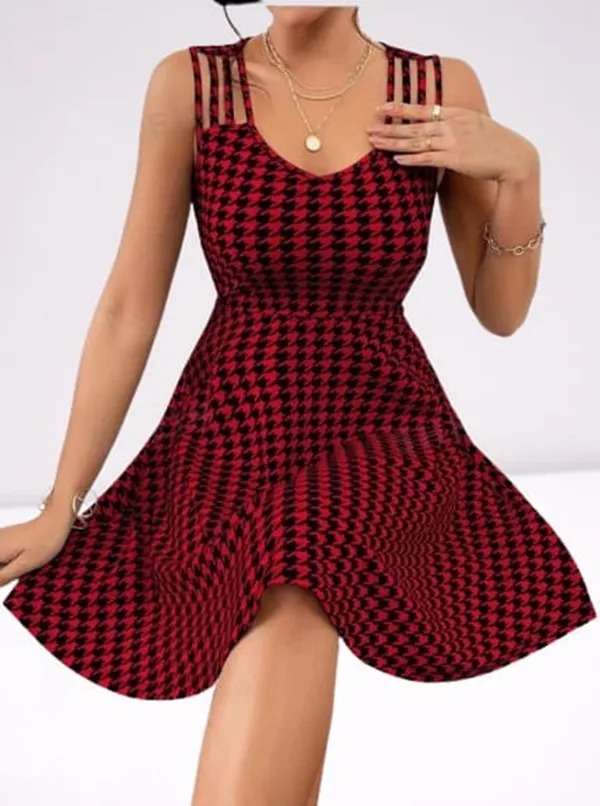 Maroon_Fit_And_Flare_Sleeveless_Dress_For_Women