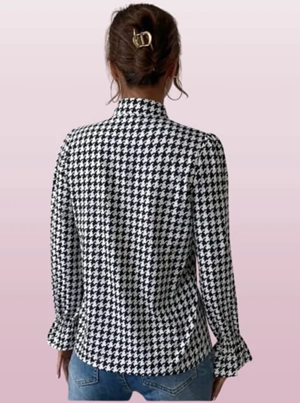 White_Crepe_V_Neck_Top_For_Women