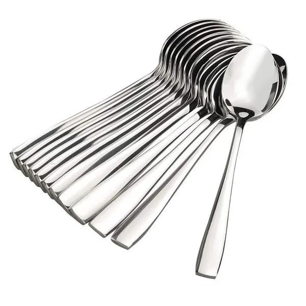 Silver_Stainless_Steel_Spoons_Set_Of_12_Dinner_Spoon_Length_16Cm_Food_Grade_Silverware_For_Home_&_Kitchen-_Mirror_Polished_12_Silver_Spoons