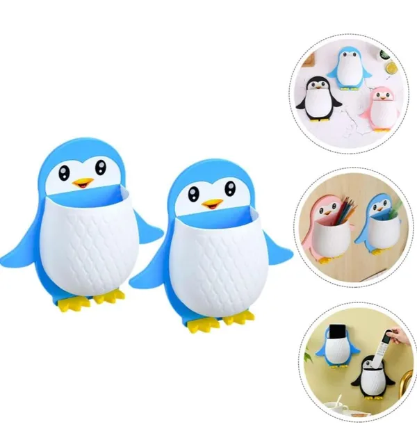 Storage_Holder_Bedside_Wall_Toothbrush_Holder_Bedroom_Phone_Brackets_Self_Adhesive_Wall_Decor_|_Phone_Holder_Organizer_Pen_Holder_Kitchen_Chopstick_(Plastic)_(Pack_of_2)