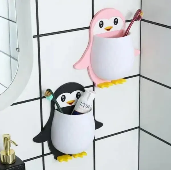 Storage_Holder_Bedside_Wall_Toothbrush_Holder_Bedroom_Phone_Brackets_Self_Adhesive_Wall_Decor_|_Phone_Holder_Organizer_Pen_Holder_Kitchen_Chopstick_(Plastic)_(Pack_of_2)