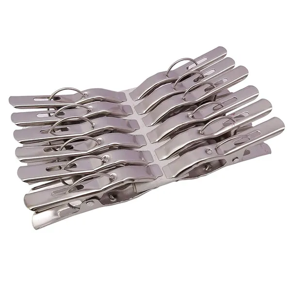 Silver_Hanging_Cloth_Drying_Pegs/Clips_Heavy_Duty_&_Stainless_Steel_Material_Will_Not_Rust_Clothes_Set_Of_2_(24_pc)