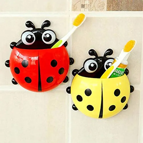 Pack_of_4_Multicolor_Kids_Toothbrush_Organizer_for_Bathroom_|_Unbreakable_Wall_Toothbrush_Holder