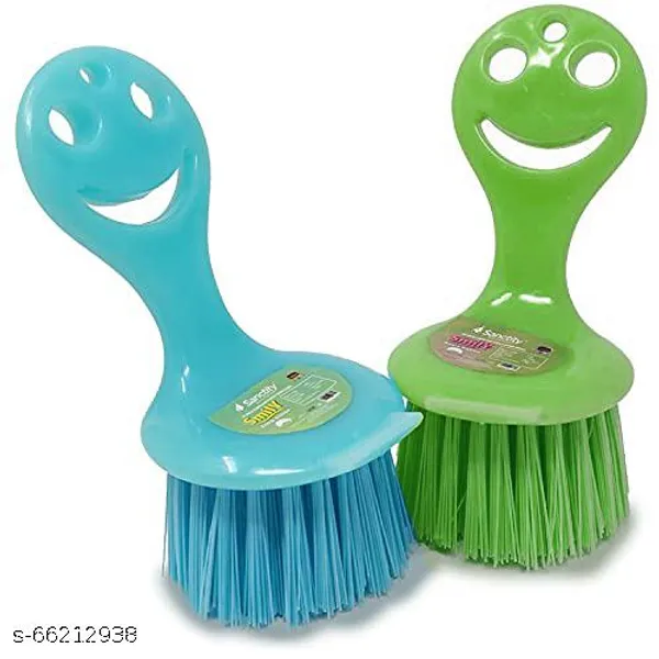 Plastic_Wash_Basin_And_Kitchen_Sink_Cleaning_Brush_Pieces_(Multicolor),_Pack_Of_2