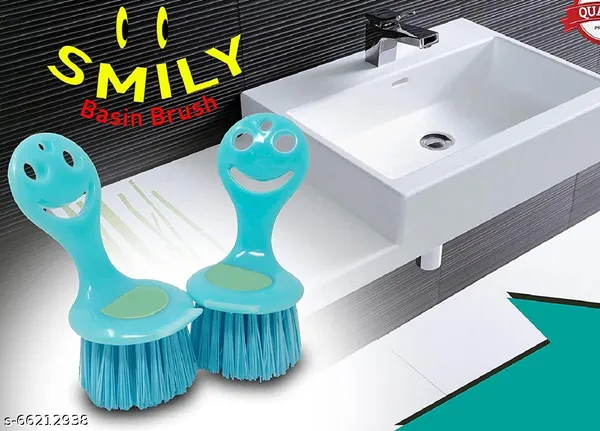Plastic_Wash_Basin_And_Kitchen_Sink_Cleaning_Brush_Pieces_(Multicolor),_Pack_Of_2