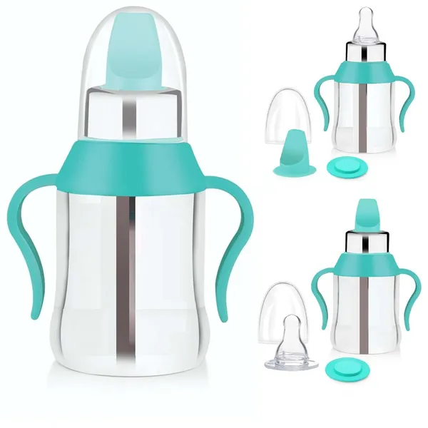 Premium_Heat-Resistant_Stainless_Steel_Baby_Feeding_Bottle_Sipper_Cup_with_Twin_Training_Handle,_Nipple,_Spout_for_New_Born_Babies_Infant_Toddler_Kid_