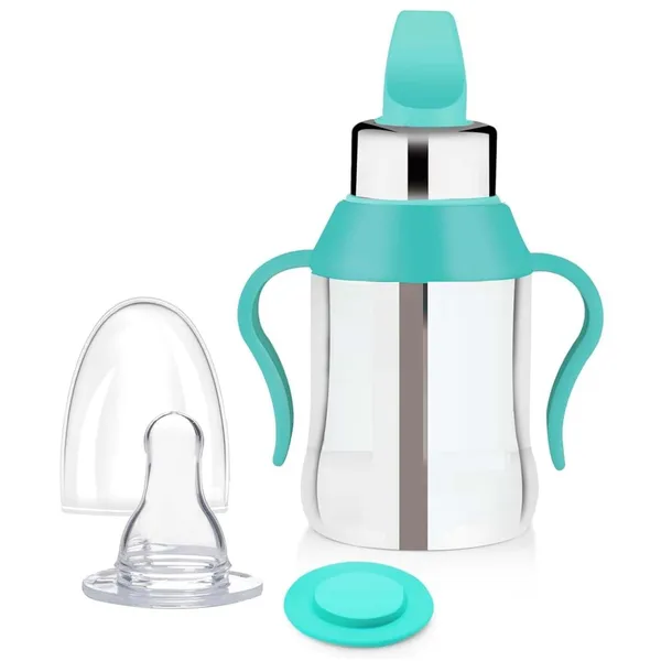 Premium_Heat-Resistant_Stainless_Steel_Baby_Feeding_Bottle_Sipper_Cup_with_Twin_Training_Handle,_Nipple,_Spout_for_New_Born_Babies_Infant_Toddler_Kid_