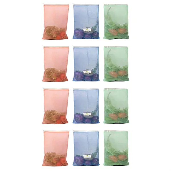 Reusable_Fridge_Storage_Bag_with_Ziplock_for_Vegetables_and_Fruits_(Medium_Size)_-_Set_of_12