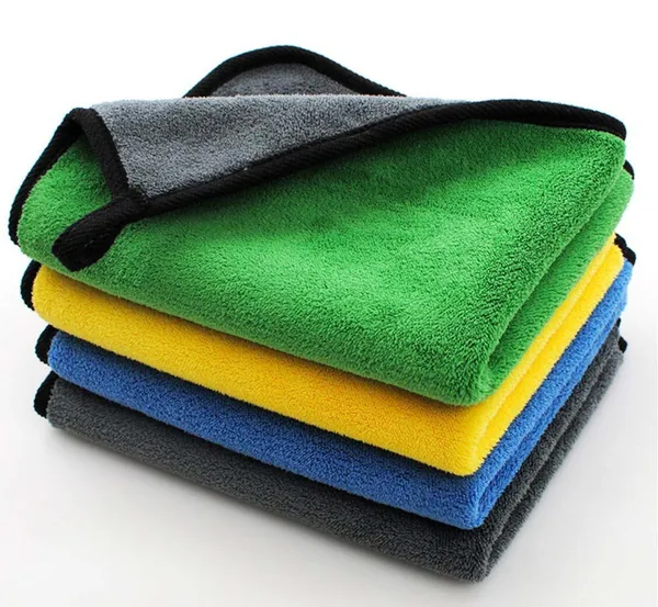 Multicolor_Microfiber_Car_Towel_Wet_And_Dry_Microfiber_Cleaning_Cloth_(30_X40)_Pack-2
