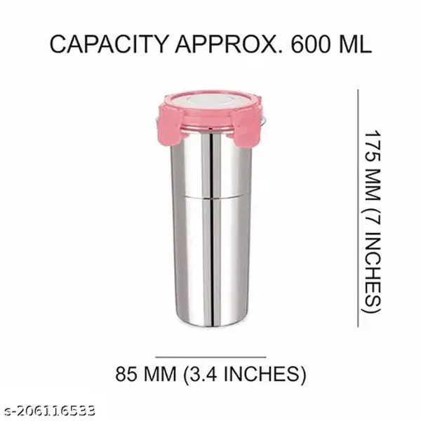 Silver_Stainless_Steel_Freezer_Safe_And_Dust_Proof_Glass_|_Click_&_Seal_Lock_Airtight_Tumbler_With_Lid