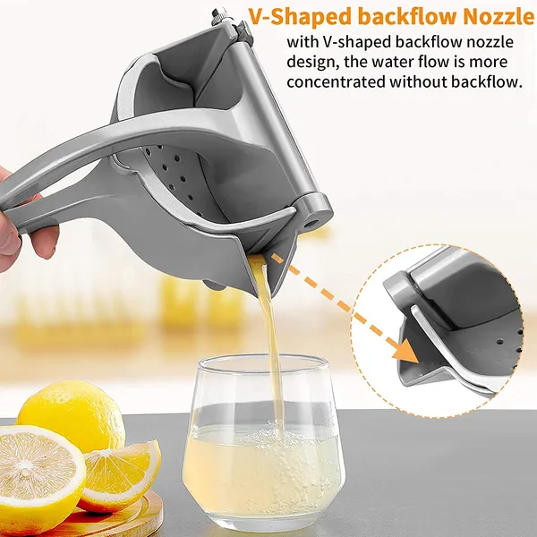 Grey_Aluminium_Heavy_Duty_Handheld_Press_Fruit_Manual_Juicer