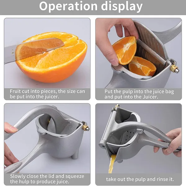 Grey_Aluminium_Heavy_Duty_Handheld_Press_Fruit_Manual_Juicer