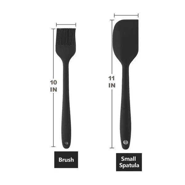 Pack_of_2_Black_Oil_Brush_For_Cooking_&_Non-Stick_Silicone_Spatula