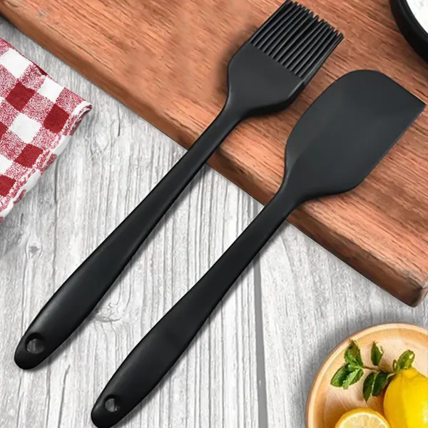 Pack_of_2_Black_Oil_Brush_For_Cooking_&_Non-Stick_Silicone_Spatula