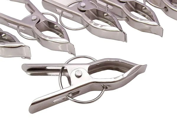 Silver_Hanging_Cloth_Drying_Pegs/Clips_Heavy_Duty_&_Stainless_Steel_Material_Will_Not_Rust_Clothes_Set_Of_4