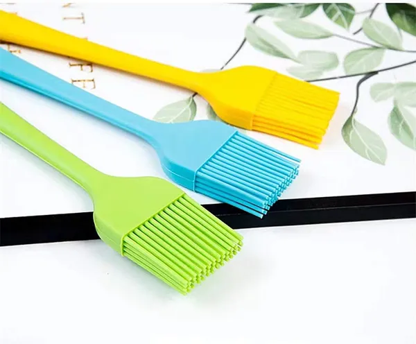 Multicolor_Silicone_Basting_Brush_Set_Stainless_Steel_For_Bbq/Grilling/Pastry_Kitchen_Oil_Pack_Of_2