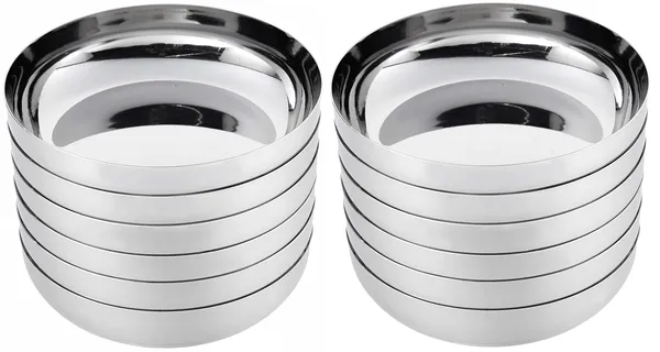Pack_Of_12_Stainless_Steel_Halwa/Dessert_Plate_Pack_Quarter_Plate