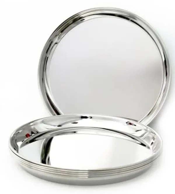 Stainless_Steel_Dinner_Plates_(4_Pieces,_Size-10.5_inch)