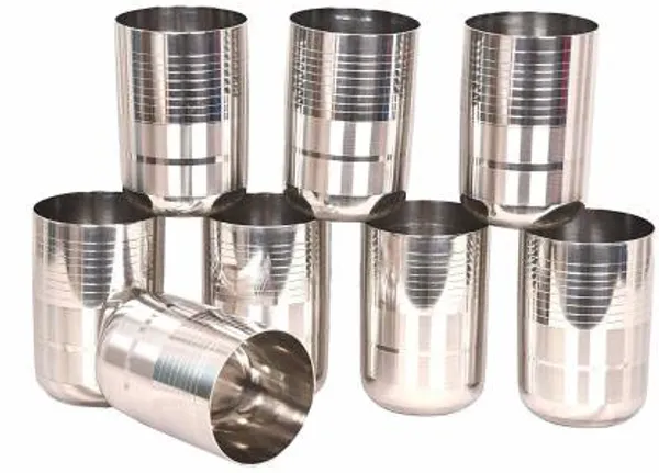 Pack_of_12_Stainless_Steel_G5-12_Glass_Pack_Water/Juice_Glass__(350_ml,_Steel,_Steel