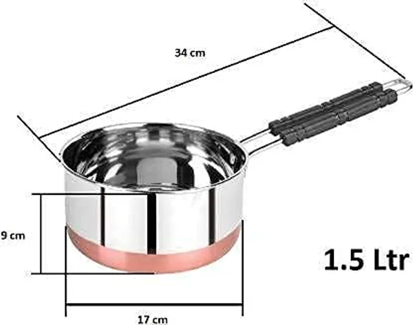 Pack_of_3_Flat_Bottom_Copper_Base_Saucepan_with_Lid_/_Tea_Coffee_Pan_Pack_Induction_Bottom_Cookware