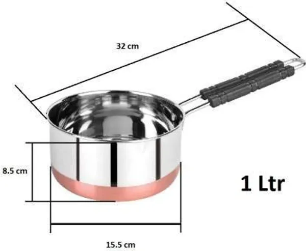 Pack_of_3_Flat_Bottom_Copper_Base_Saucepan_with_Lid_/_Tea_Coffee_Pan_Pack_Induction_Bottom_Cookware