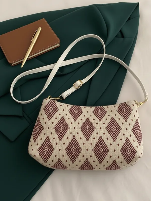 Maroon_Jute_Closure_Zip_Sling_Bag_For_Women_(_25_*_20_*_6_Cm)