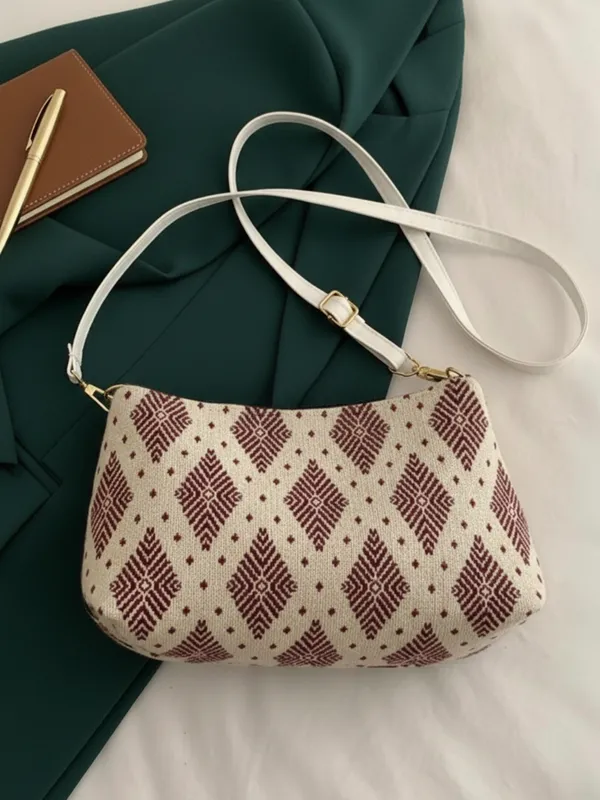 Maroon_Jute_Closure_Zip_Sling_Bag_For_Women_(_25_*_20_*_6_Cm)