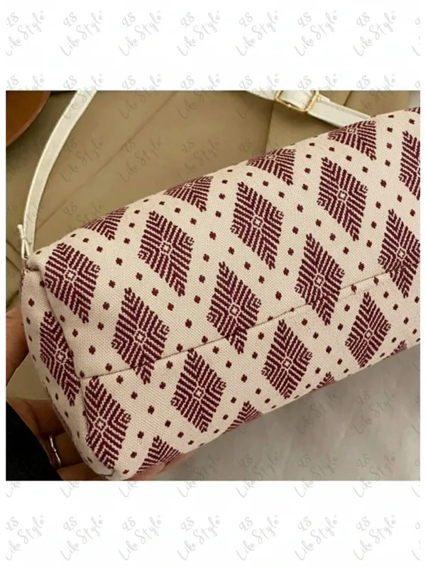 Maroon_Jute_Closure_Zip_Sling_Bag_For_Women_(_25_*_20_*_6_Cm)