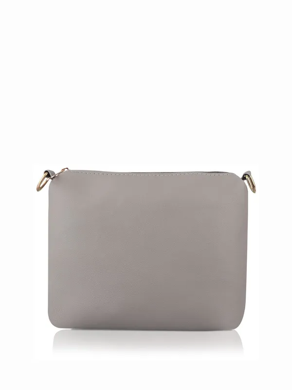 Grey_PU_Leather_Closure_Zip_Shoulder_Bag_Set_Of_3_(_29_*_23_*_9_Cm)
