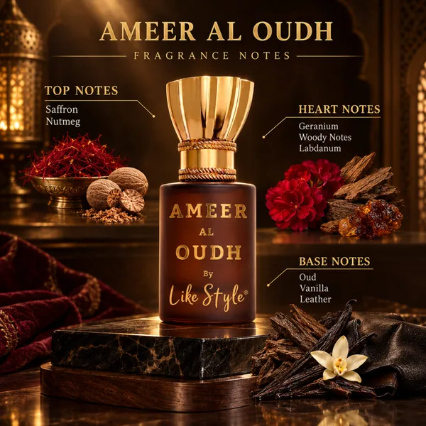LIKE_STYLE_Ameer_Al_Oudh_Attar_for_Men_&_Women_|_Premium_Oud,_Saffron_&_Nutmeg_Fragrance_|_Woody,_Leather_&_Vanilla_Notes_|_Long-Lasting_Non-Alcoholic_Roll-On_Attar_5.5ml
